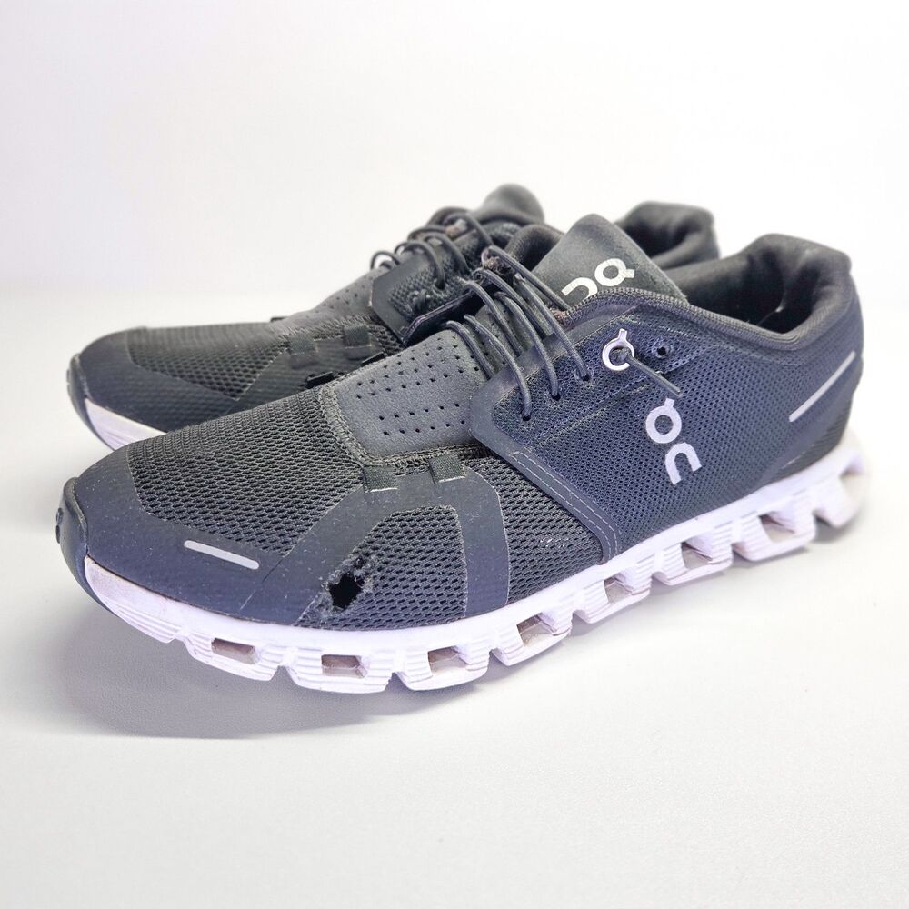 On Cloud 5 Women's Running Shoes Black White Size 8.5W EU 40 Used